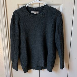 Loft gray sweater